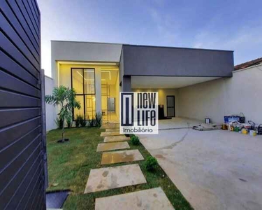 Casa Terrea Nova com 3 dormitórios à venda, 160 m² por R$ 930.000 - Jardim América - Goiân