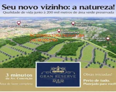 CONDOMINIO RESIDENCIAL em INDAIATUBA - SP, LOTEAMENTO PARK GRAN RESERVE