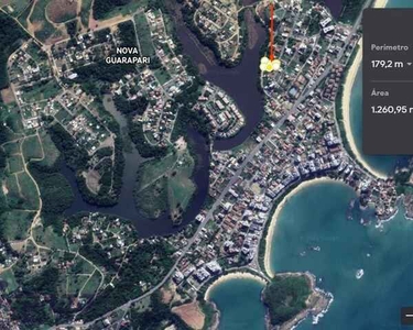 Lote / Terreno à venda de 900 m² com vista para lagoa na Enseada Azul, Nova Guarapari ES