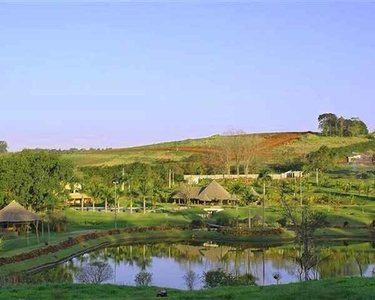 Terreno à venda condomínio TERRAS DE CANAÃ HOME & RESORT com área de lazer completa