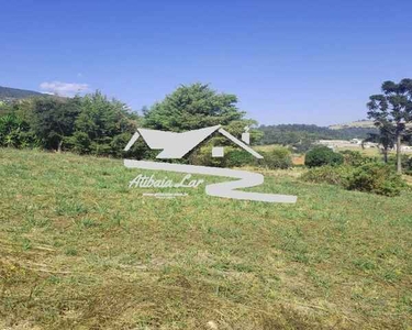 Terreno Condomínio Flamboyant com 1.050 m2 vista para Pedra Grande, aclive em relação a Ru