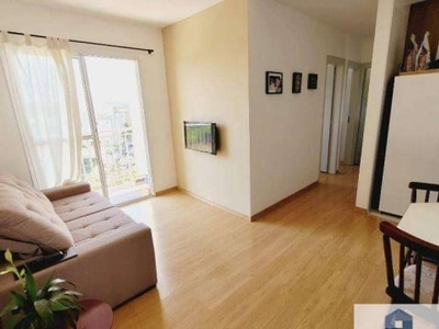 Apartamento com 2 dormitórios à venda, 50 m² por r$ 220.000,00 - vila flora - são josé do rio preto/sp