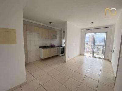 Apartamento com 2 dormitórios à venda, 54 m² por r$ 400.000,00 - ocian - praia grande/sp