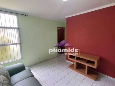 Apartamento com 2 dormitórios para alugar, 51 m² por r$ 1.544,99/mês - santana - são josé dos campos/sp