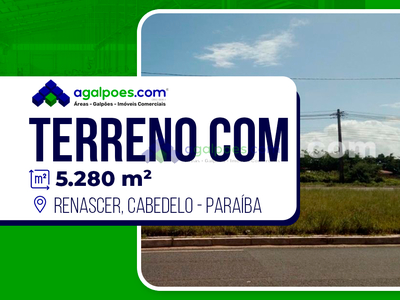 Área - BR 230 - com 5.280m² - Cabedelo - Quarteirão inteiro