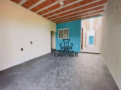 Casa para alugar, 55 m² por r$ 800/mês - jardim nova esperança - londrina/pr