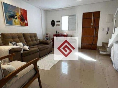 Cobertura à venda, 88 m² por r$ 480.000,00 - vila curuçá - santo andré/sp