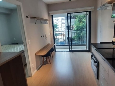 Lindo apartamento stúdio - 1 suite - ar condicionado - varanda envidraçada - metrô vila madalena