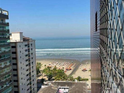 No canto do forte - 3 dorms com vista mar! 2 vagas!