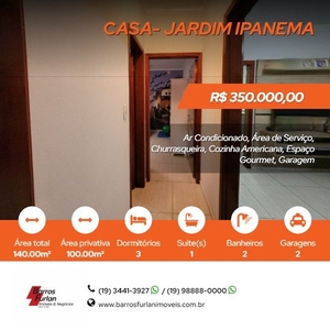 Casa - Limeira, SP no bairro Jardim Ipanema