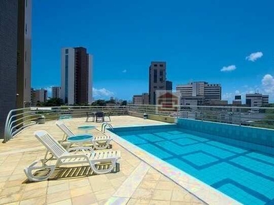 Alugo apartamento no Flat Metropolis / Ilha do Leite, 43 m2, 1 quarto!