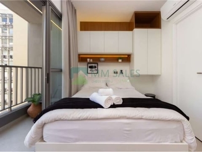Apartamento em condomínio, loft para venda no bairro consolação, 1 dorm, 22,78 m²