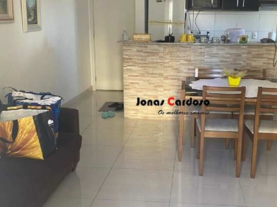 Apartamento mobiliado para locação com 2 suítes, 2 vagas de garagem com 63m² de área útil