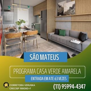 Apartamentos em Sao Mateus do Programa Casa Verde Amarela