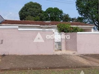 Casa à venda 3 quartos, 2 vagas, 465.6m², uvaranas, ponta grossa - pr