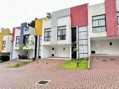 Casa em condomínio fechado com 3 quartos para alugar na rua joão batista dallarmi, 961, santo inácio, curitiba, 277 m2 por r$ 7.000