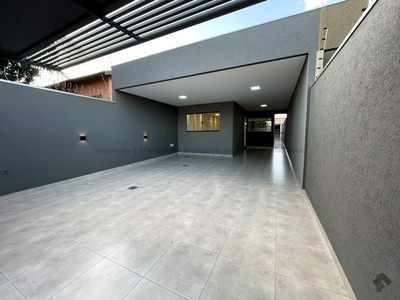 Casa nova no bairro Tijuca em Campo Grande/MS