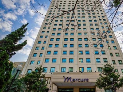 Flat disponível para locação no Mercure São Paulo Pinheiros Hotel, com 28 m², 1 dormitório