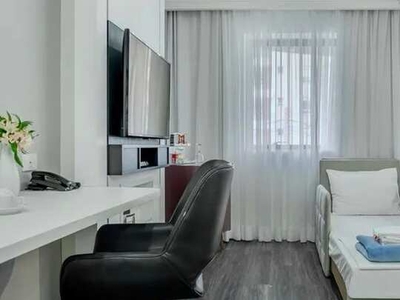Flat Mercure São Paulo Privilege 33m² 1 dormitório 1 vaga para locação em Moema