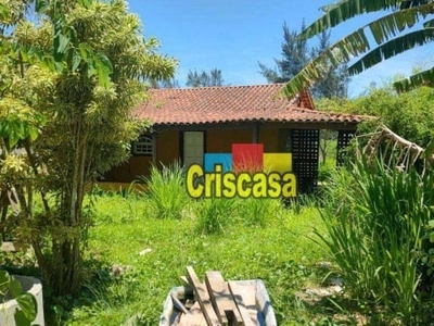 Terreno à venda, 450 m² por r$ 380.000,00 - foguete - cabo frio/rj