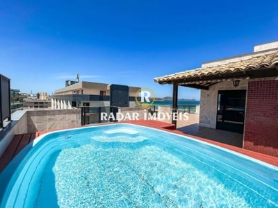 Triplex, 265m2, vila nova - cabo frio, à venda por r$ 1.900.000,00