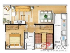 Apartamento com 2 dormitórios à venda, 50 m² por R$ 340.000,00 - Jardim Vila Formosa - São Paulo/SP