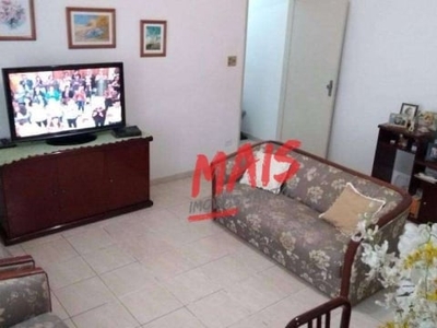 Apartamento com 3 dormitórios à venda, 147 m² por R$ 590.000,00 - Campo Grande - Santos/SP