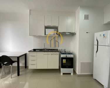 Apartamento para locação com 25m², 1 dormitório, sala, cozinha e banheiro em Santos Amaro