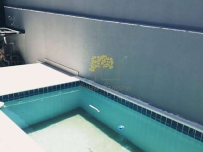 CASA EM CONDOMÍNIO COM PISCINA E CHURRASQUEIRA INDIVIDUAIS - LADO PRAIA