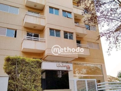 Flat com 1 dormitório à venda, 47 m² por R$ 355.000,00 - Cambuí - Campinas/SP