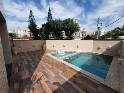 Apartamento à venda, 54 m² por r$ 299.400,00 - mirim - praia grande/sp