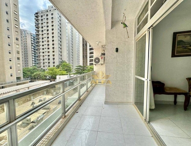 Apartamento em Barra Funda, Guarujá/SP de 134m² 3 quartos à venda por R$ 649.000,00