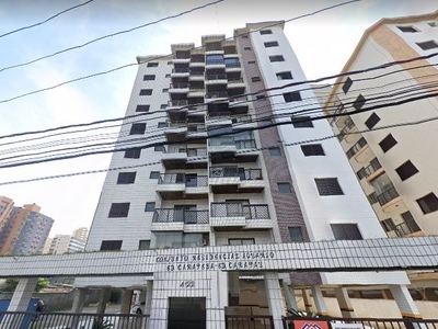 Apartamento em Boqueirão, Praia Grande/SP de 58m² 1 quartos à venda por R$ 268.000,00