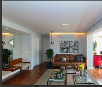 Apartamento em Brooklin Paulista, São Paulo/SP de 135m² 3 quartos para locação R$ 12.000,00/mes