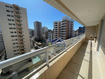 Apartamento em Campo da Aviação, Praia Grande/SP de 87m² 2 quartos à venda por R$ 494.000,00