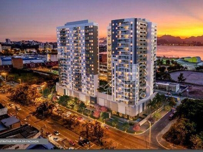 Apartamento em Centro, Niterói/RJ de 51m² 2 quartos à venda por R$ 508.750,10