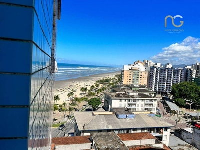 Apartamento em Cidade Ocian, Praia Grande/SP de 54m² 1 quartos à venda por R$ 211.000,00