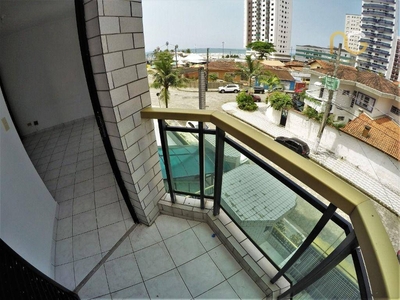 Apartamento em Cidade Ocian, Praia Grande/SP de 78m² 2 quartos à venda por R$ 338.000,00