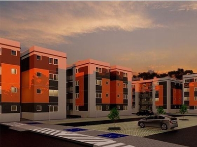 Apartamento em Vargem Grande, Pinhais/PR de 48m² 2 quartos à venda por R$ 234.900,00