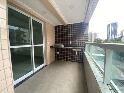Apartamento em Vila Caiçara, Praia Grande/SP de 56m² 1 quartos à venda por R$ 269.000,00