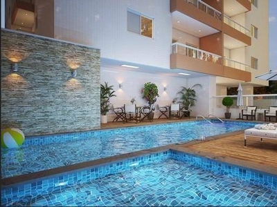 Apartamento em Vila Guilhermina, Praia Grande/SP de 57m² 2 quartos à venda por R$ 421.400,00