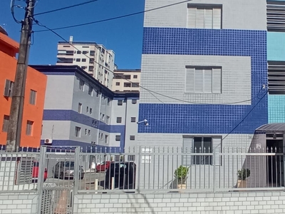 Apartamento em Vila Tupi, Praia Grande/SP de 58m² 1 quartos à venda por R$ 154.000,00