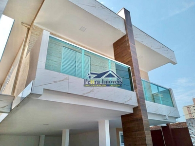 Casa em Campo da Aviação, Praia Grande/SP de 53m² 2 quartos à venda por R$ 284.000,00