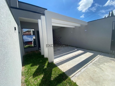 Casa em Cidade Jardim, São José dos Pinhais/PR de 80m² 3 quartos à venda por R$ 629.000,00