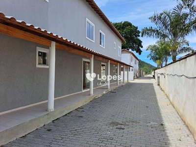 Casa em Rincão Mimoso (Itaipuaçu), Maricá/RJ de 64m² 2 quartos à venda por R$ 214.000,00