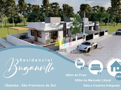 Casa em Ubatuba, São Francisco Do Sul/SC de 54m² 2 quartos à venda por R$ 339.000,00