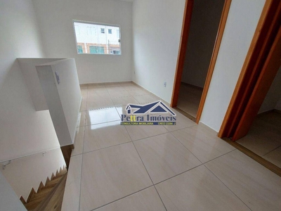 Casa em Vila Mirim, Praia Grande/SP de 54m² 2 quartos à venda por R$ 214.000,00