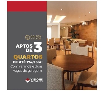 Golden Village Apartamento Garden 2 quartos suíte 2 vagas