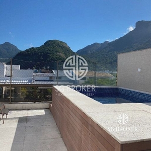 Penthouse em Barra da Tijuca, Rio de Janeiro/RJ de 280m² 4 quartos à venda por R$ 3.789.000,00