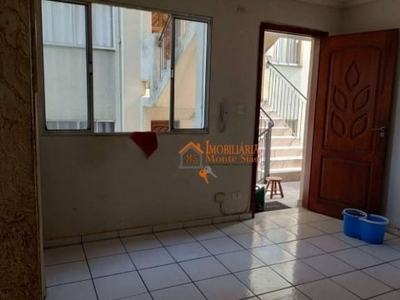 Apartamento com 2 dormitórios para alugar, 49 m² por r$ 1.730,00/mês - jardim adriana - guarulhos/sp